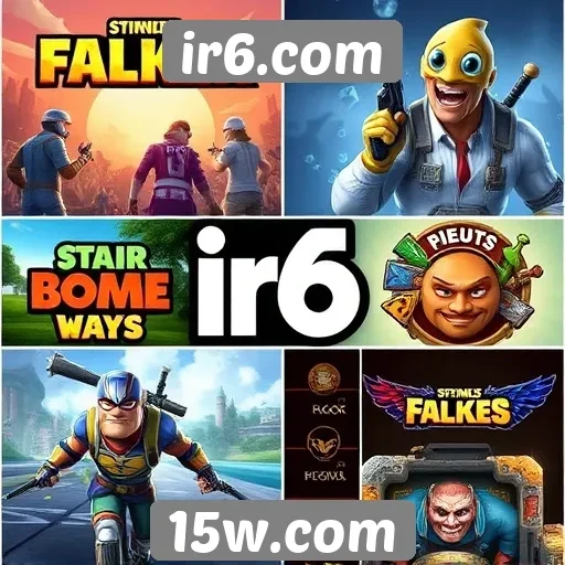 Análise do portfólio de jogos no ir6.com